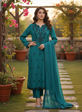 Karandi embroidery suit