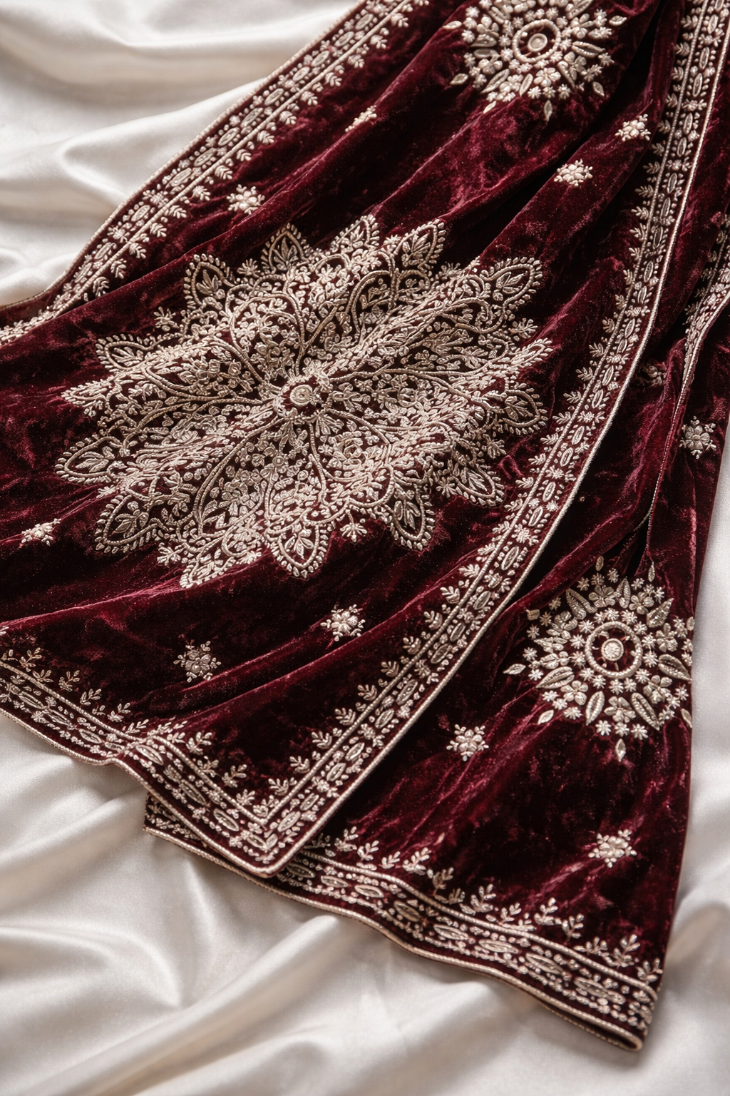 Valvet partywear shawls